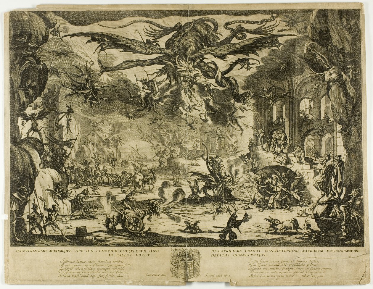 De Verzoeking van Sint Antonius door Jacques Callot