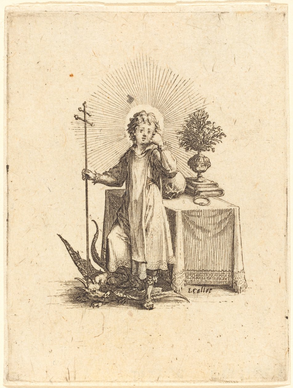 De Jonge Jezus door Jacques Callot