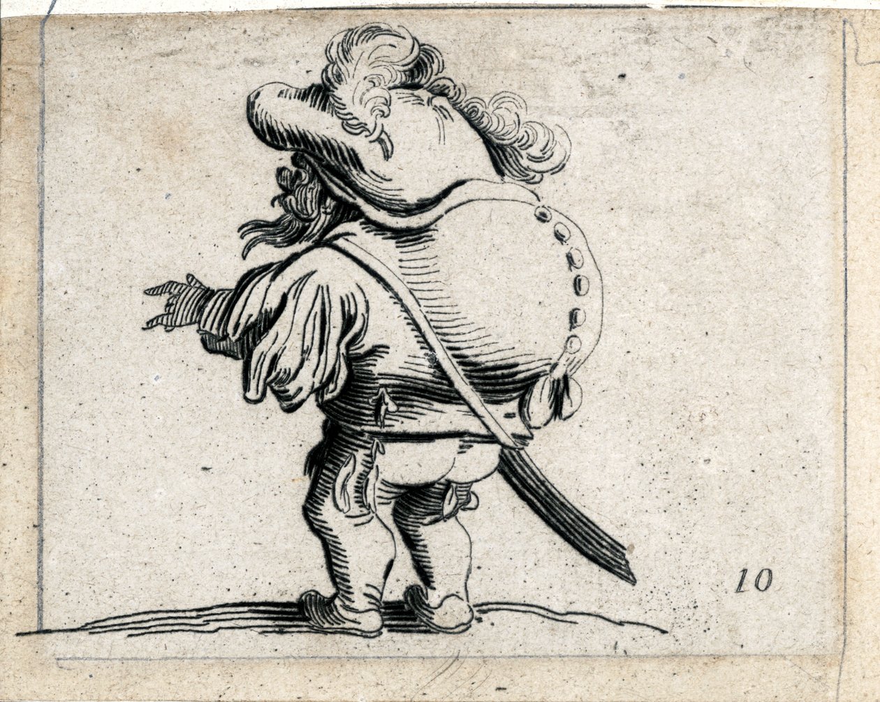 Varie Figure Gobbi ... (gravure) door Jacques Callot