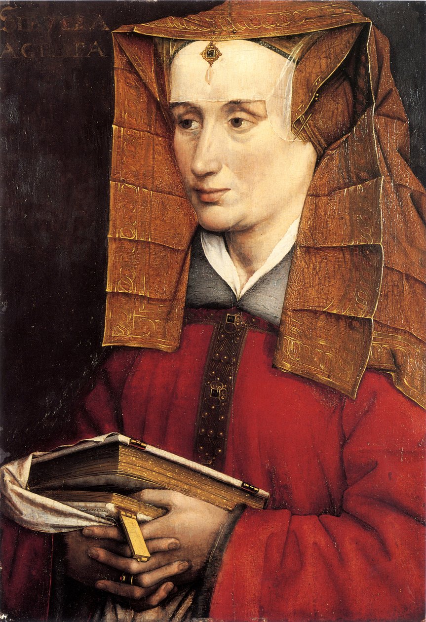 Portret van een dame, 1530s-1540s door Jacques Daret