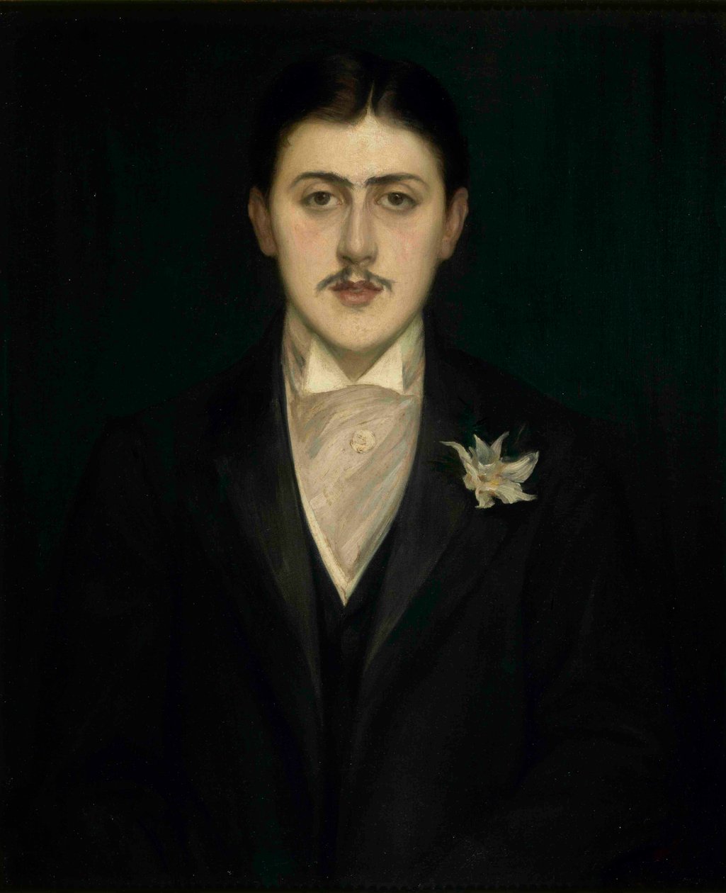 Portret van Marcel Proust, 1892 door Jacques Emile Blanche
