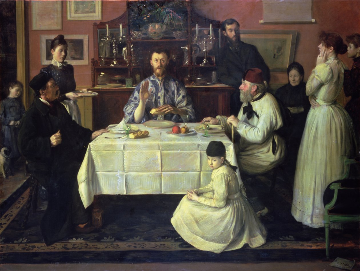 De Gastheer, 1891-92 door Jacques Emile Blanche