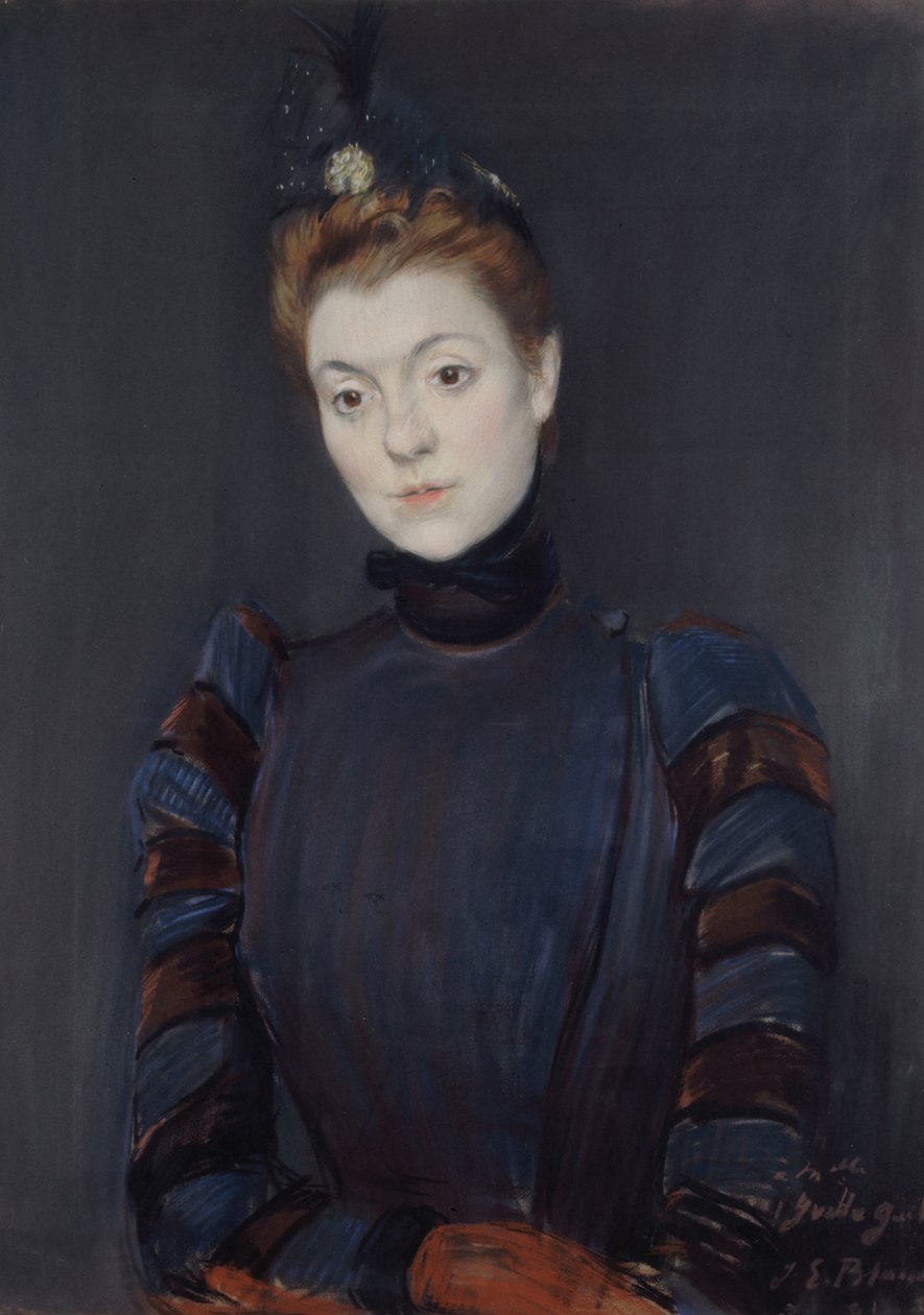 Yvette Guilbert door Jacques Emile Blanche