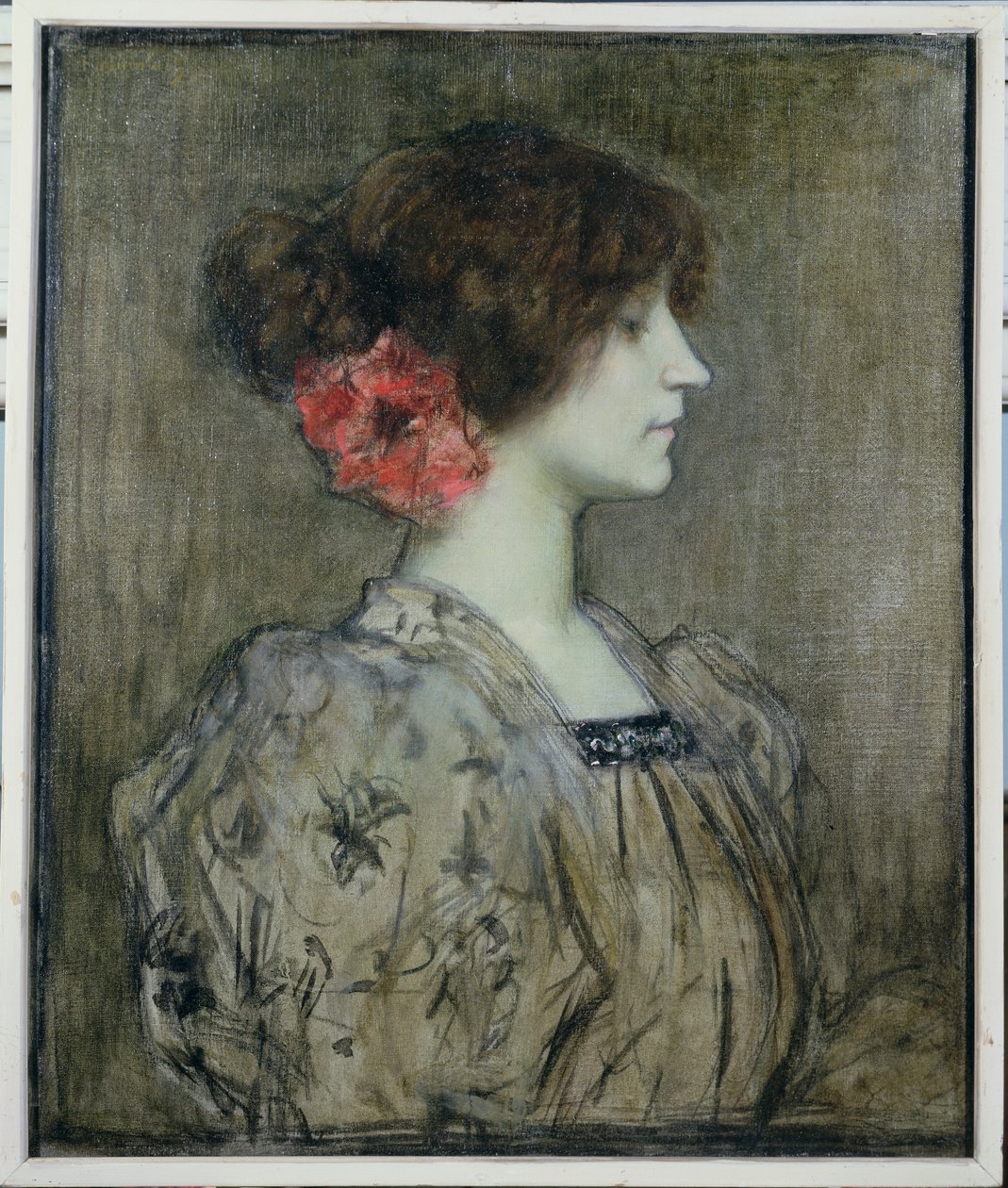 Colette (1873-1954), c.1896 door Jacques Fernand Humbert