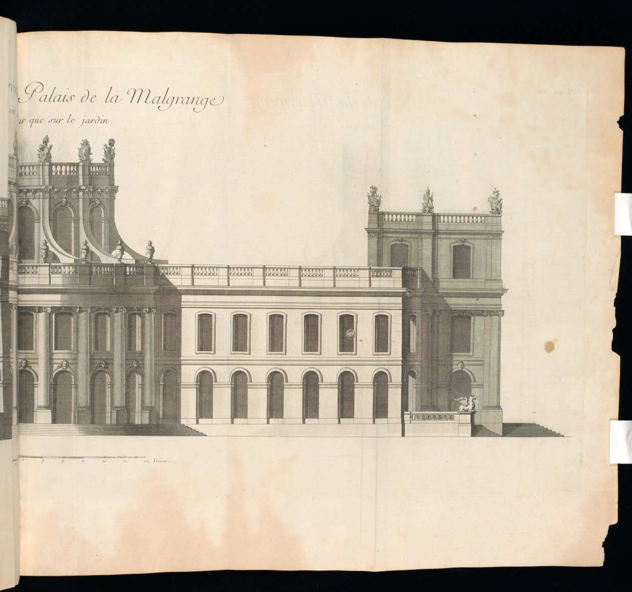 Gebonden prent (Frankrijk) door Jacques François Blondel