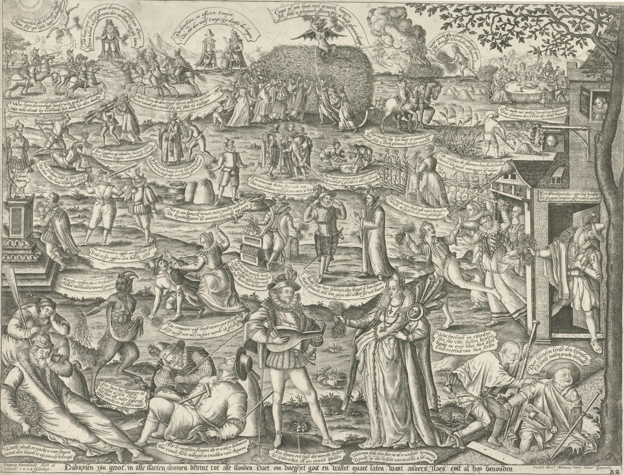 De hooiwagen door Jacques Horenbault