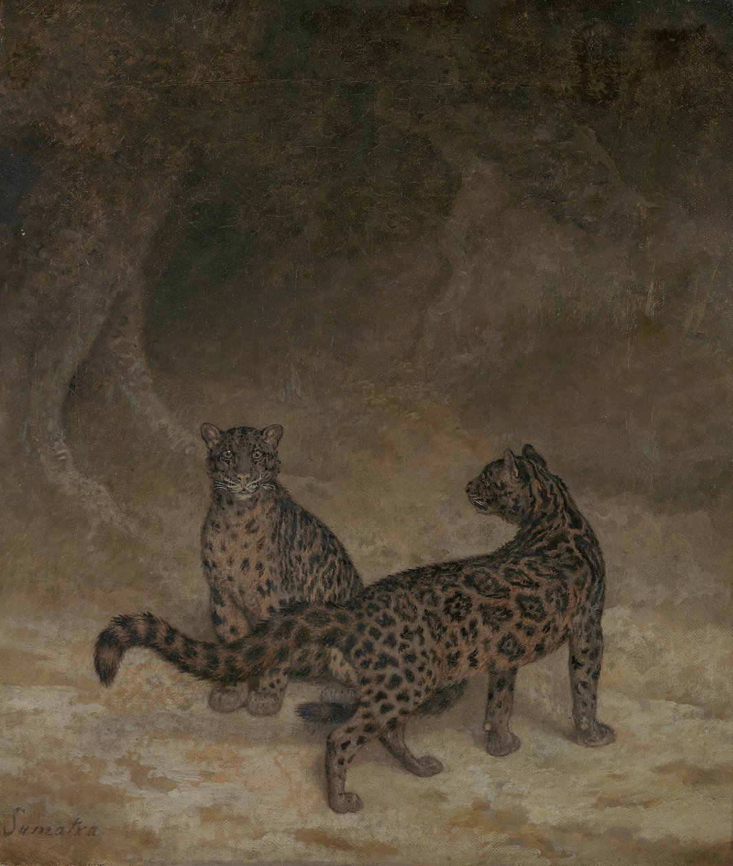 Nevelpanters, ca. 1825 door Jacques Laurent Agasse