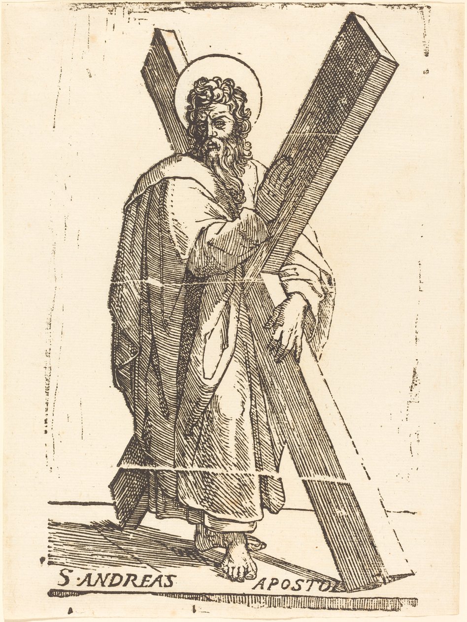 Sint Andreas door Jacques Stella