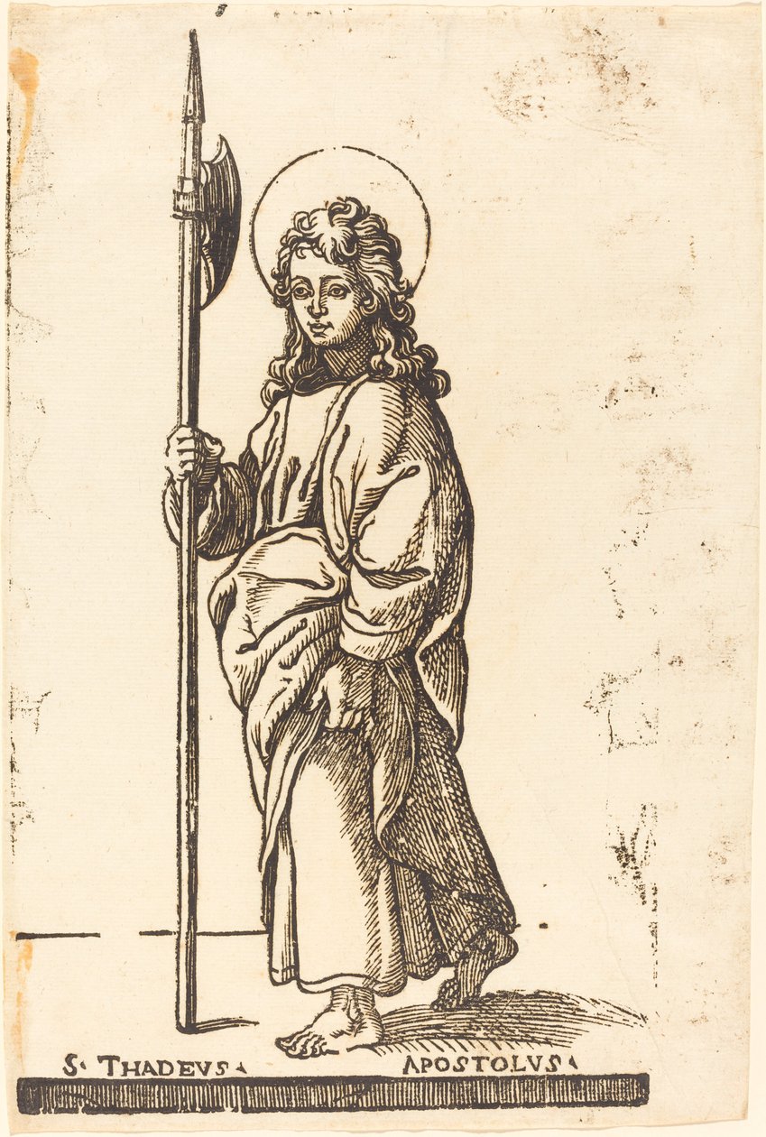 Sint Judas (Thaddeus) door Jacques Stella