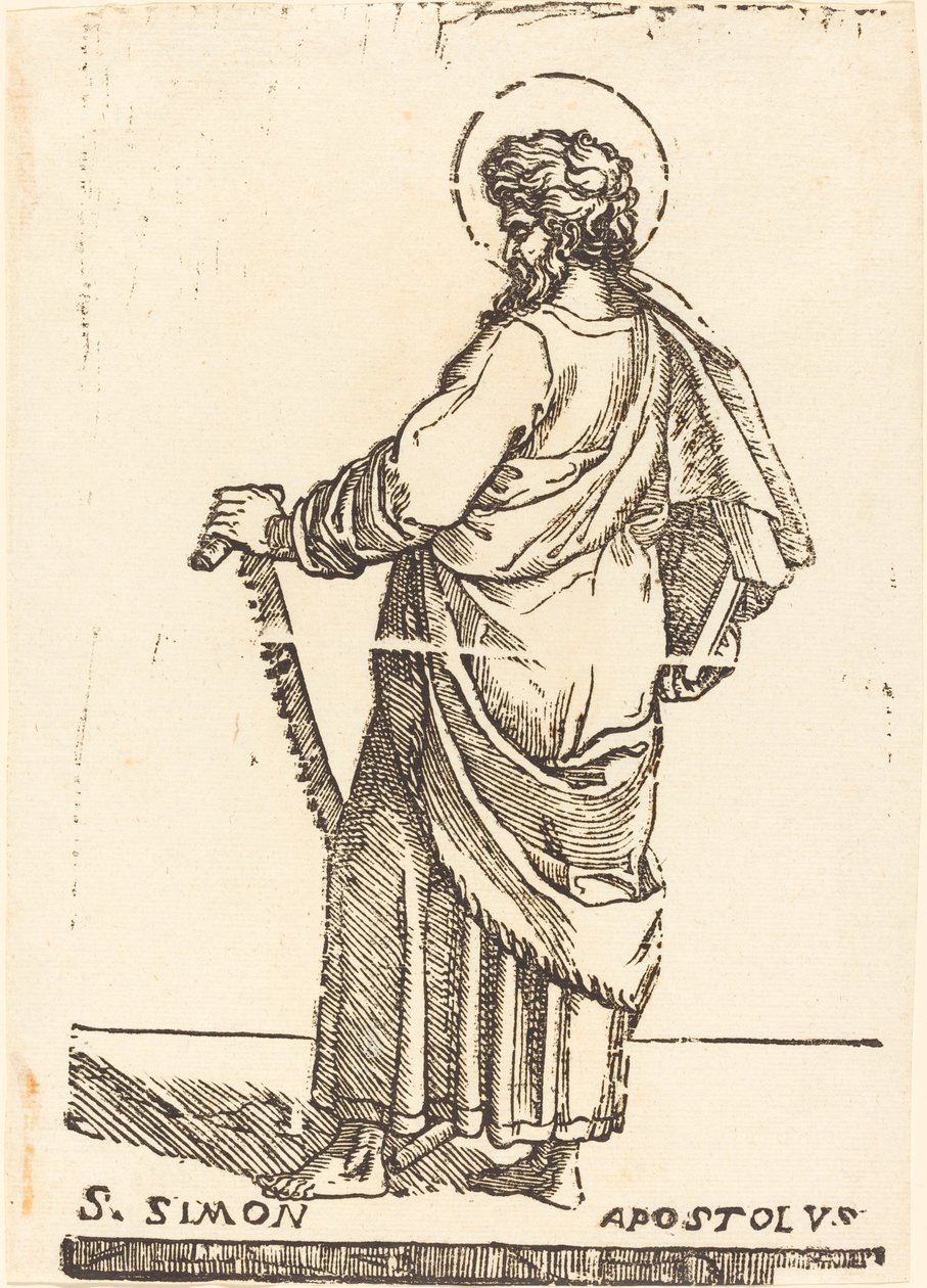 Sint Simon door Jacques Stella