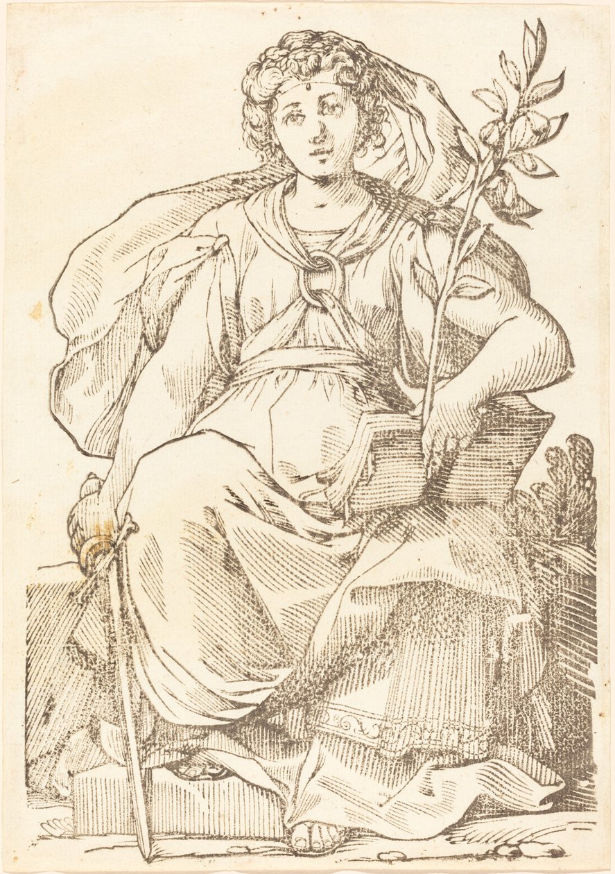 Sibylla Europa door Jacques Stella