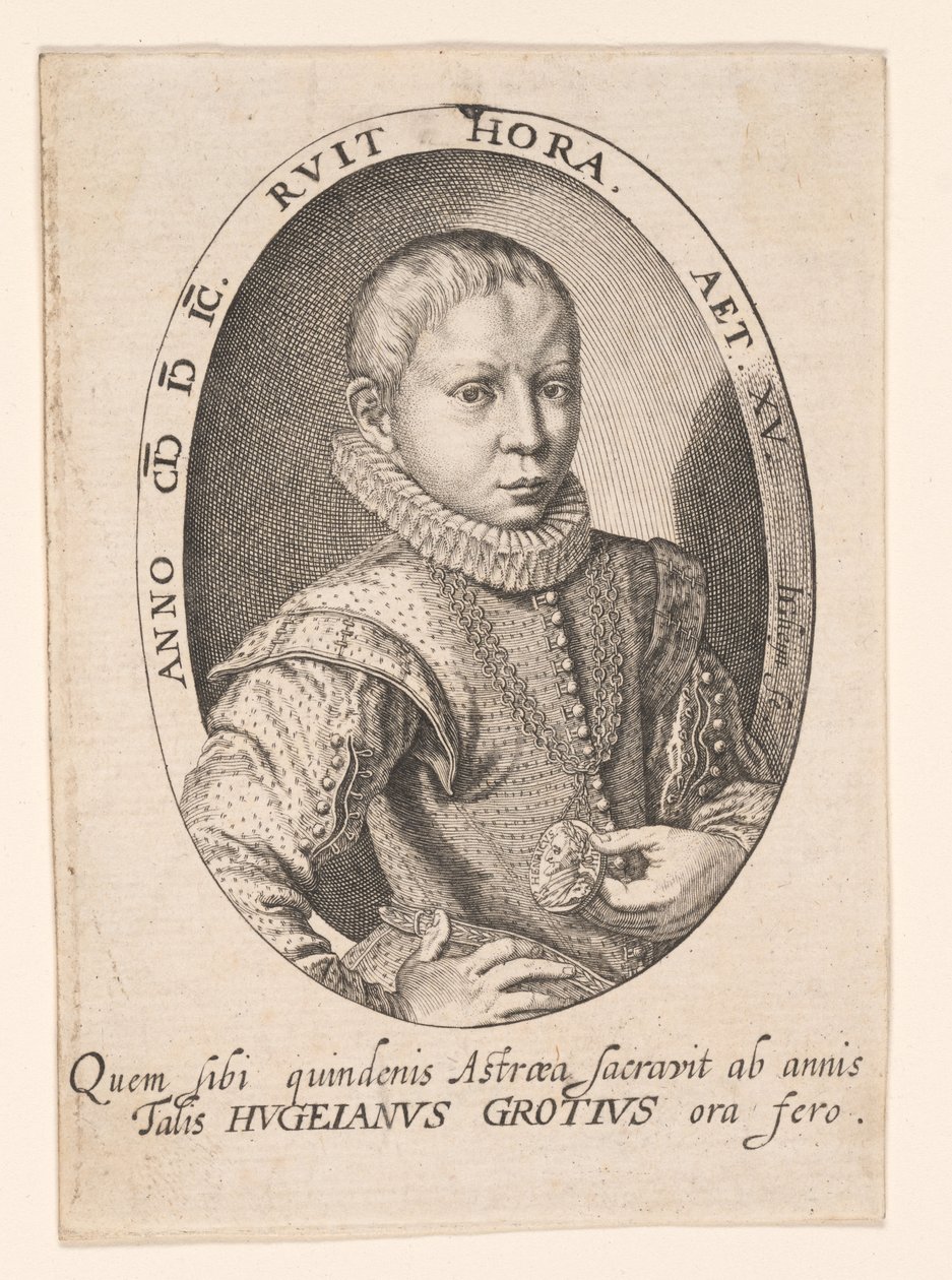 Hugo Grotius door Jacques de Gheyn II