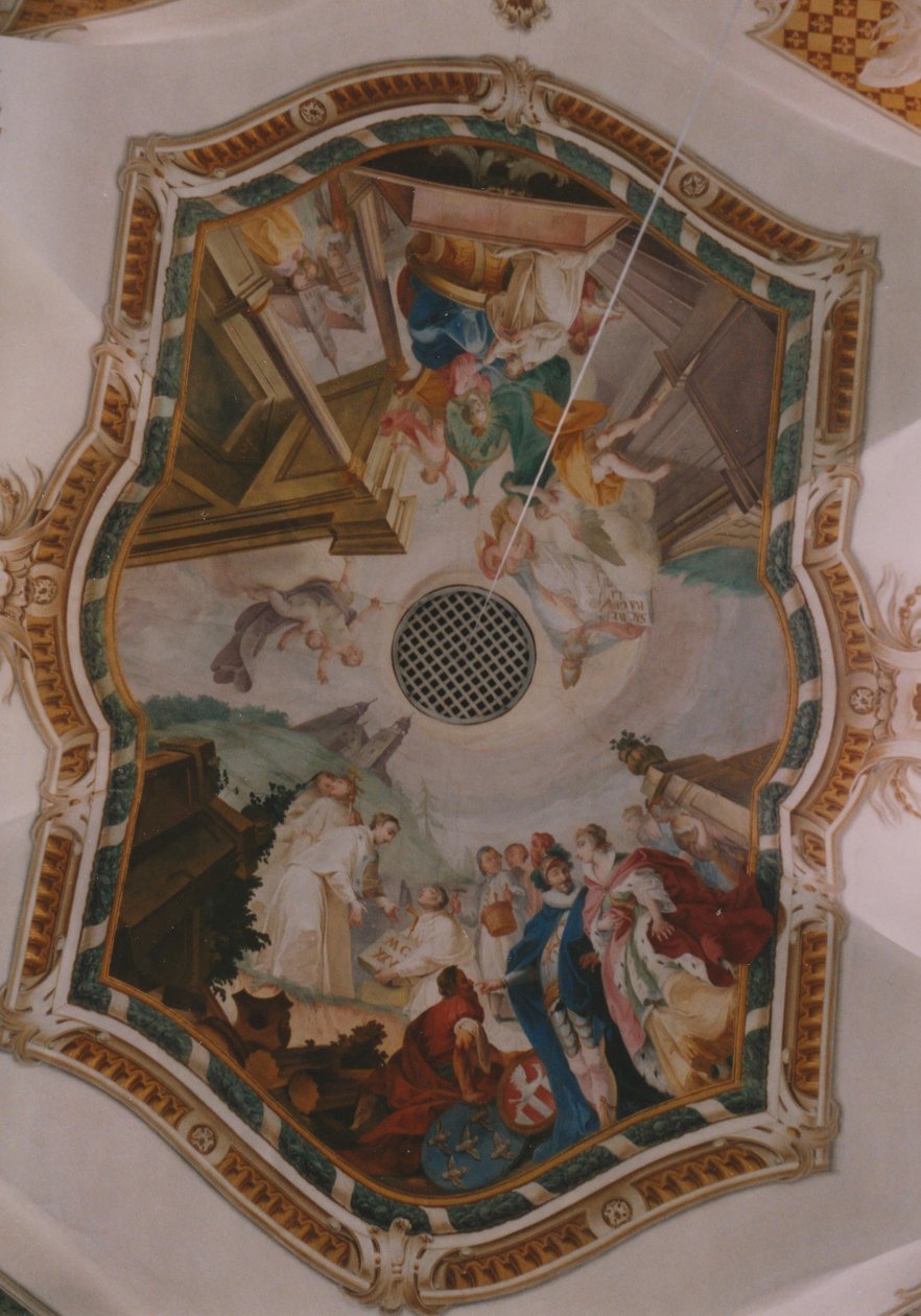 Klosterkirche Ursberg, Fresko door Jakob Fröschle