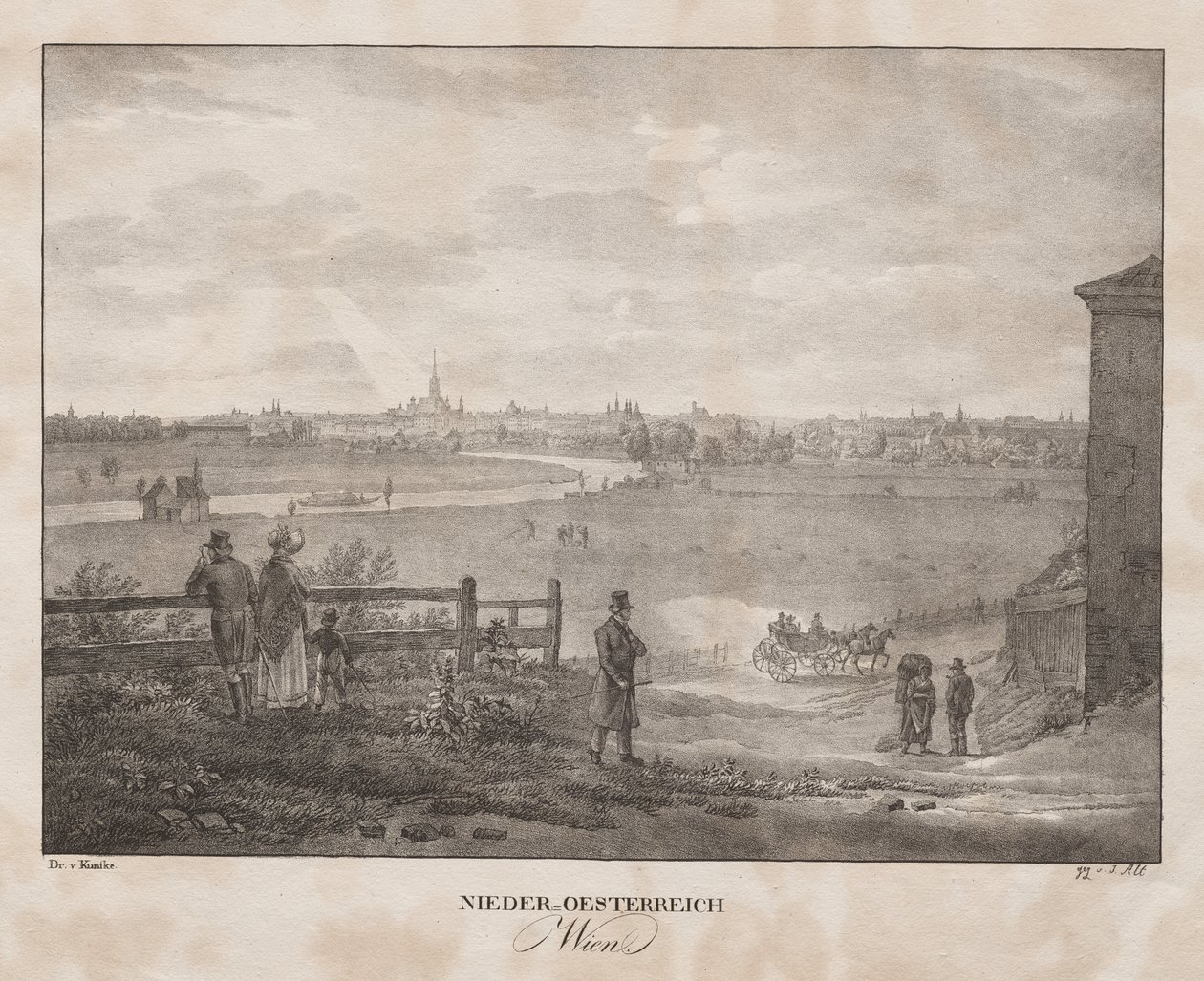 Neder-Oostenrijk, Stad Wenen door Jakob Alt
