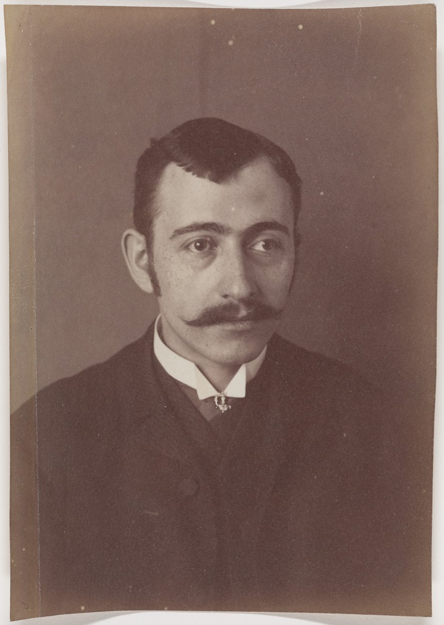 [Portret van een jonge man]. door Jakob Höflinger