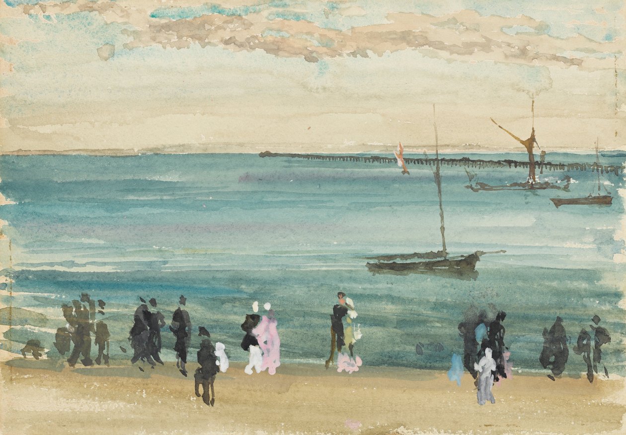 Southend Pier door James Abbott McNeill Whistler