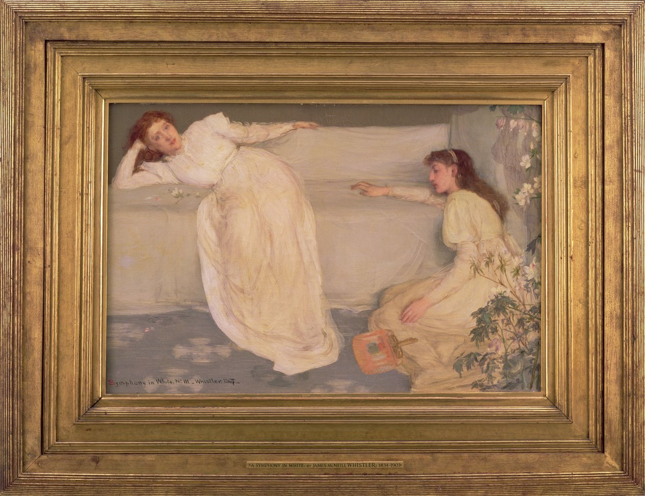 Symfonie in Wit, Nr. III, 1865-67 door James Abbott McNeill Whistler