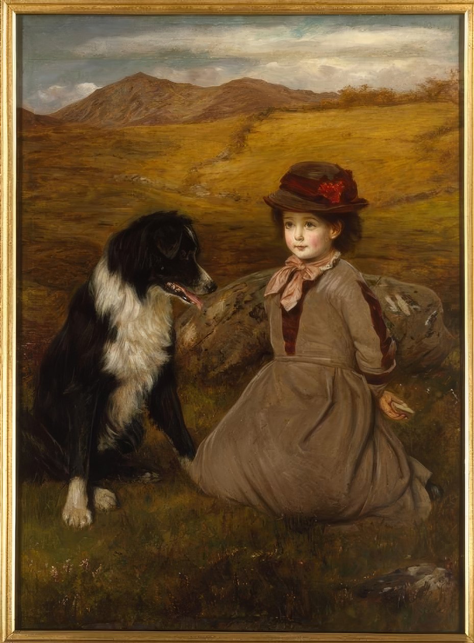 J. Archer, Welke hand kies je? / Schilderij, 1877 door James Archer