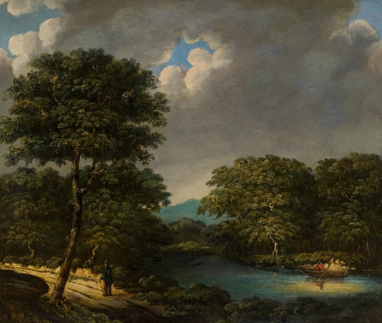 Landschap door James Arthur O