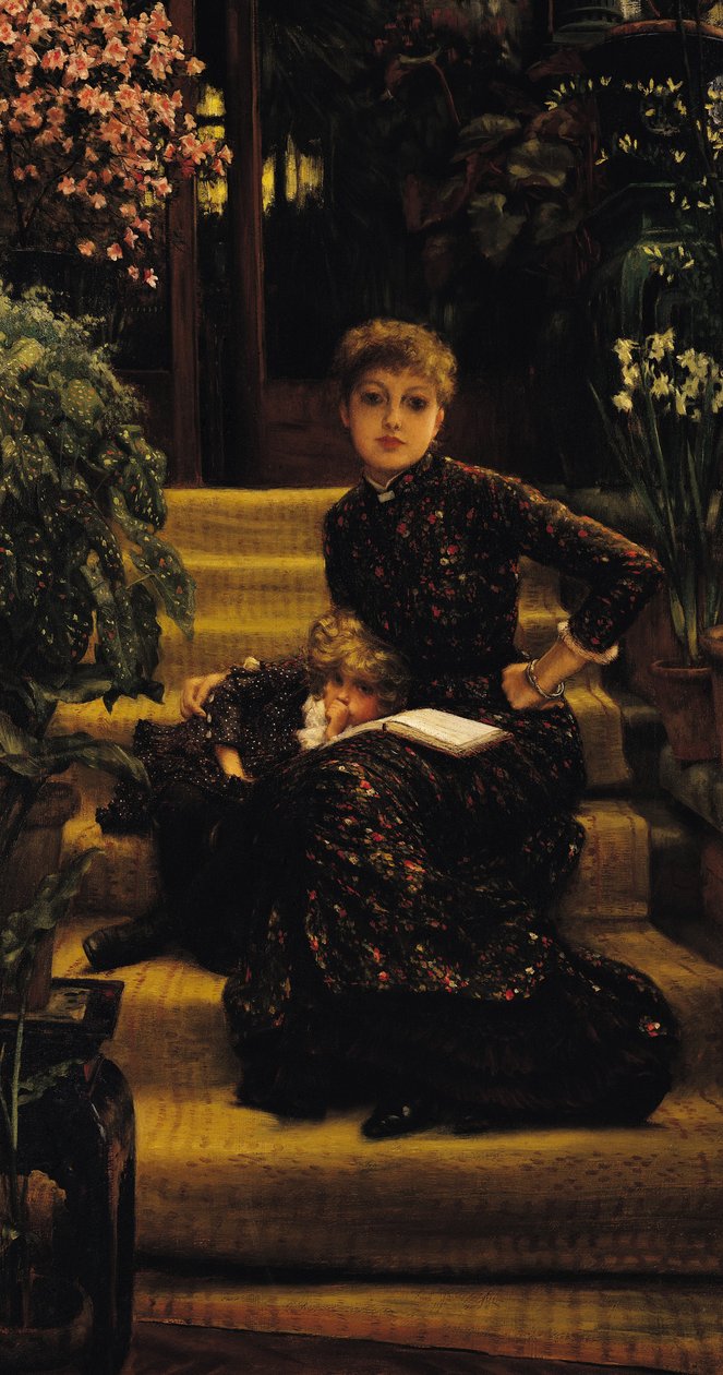 Moeder en Kind of De Oudere Zus, c.1881 door James Jacques Joseph Tissot