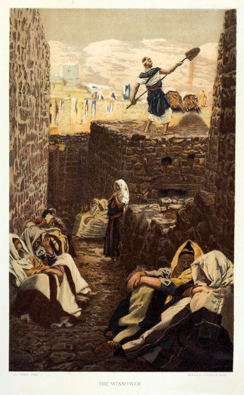 De Wanner, Sint Mattheüs - Hoofdstuk 3 - Bijbel door James Jacques Joseph after Tissot