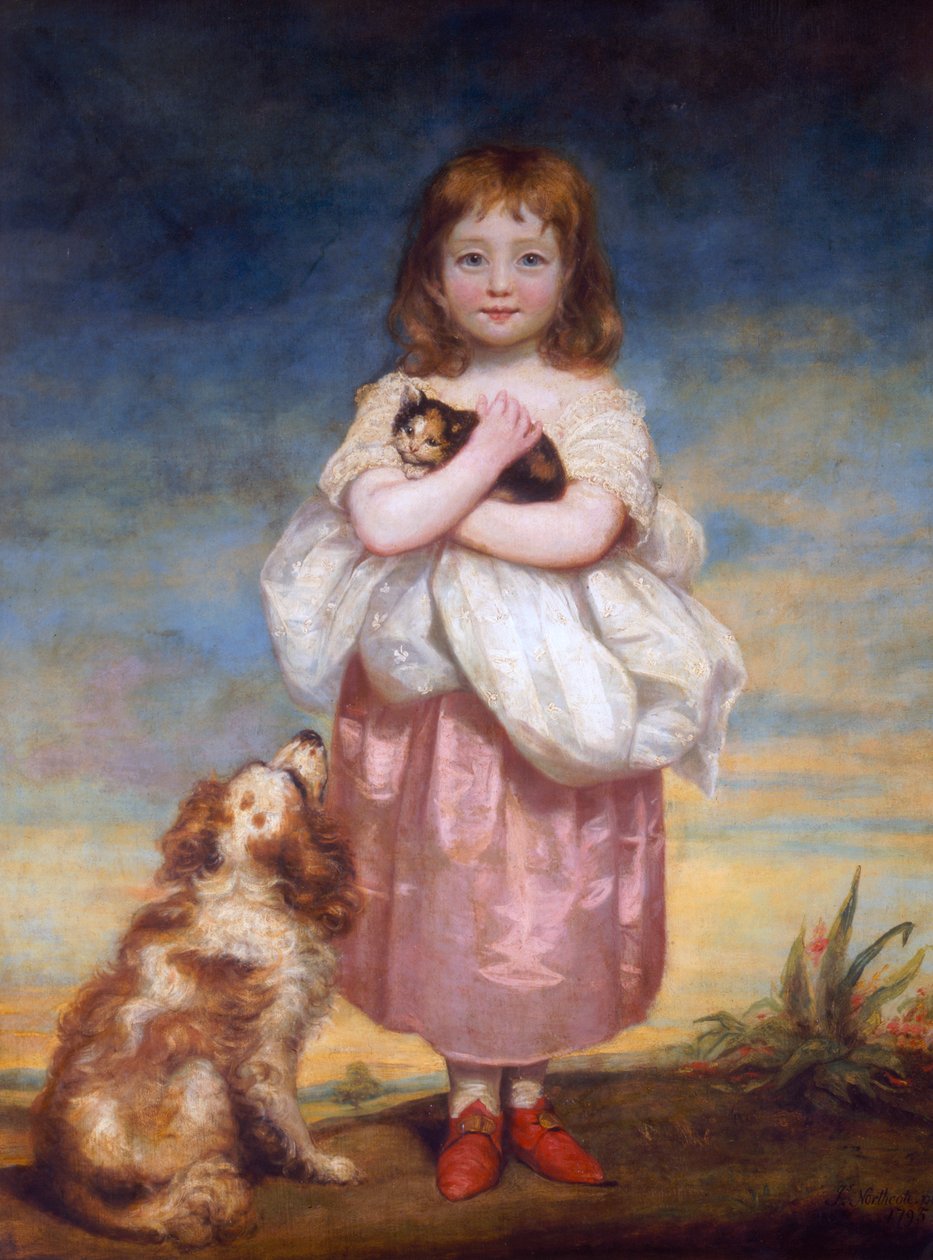 Een Kind, 1795 door James Northcote