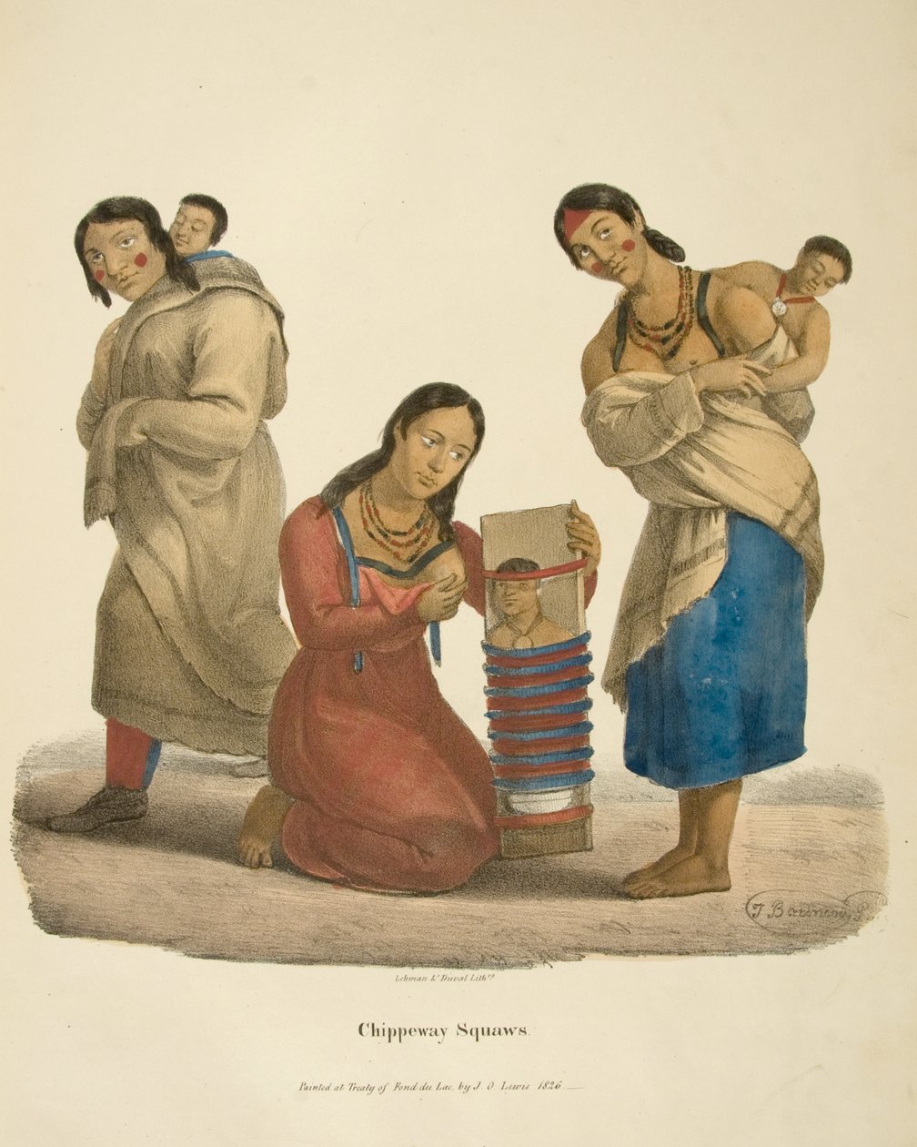 Chippeway Squaws door James Otto Lewis