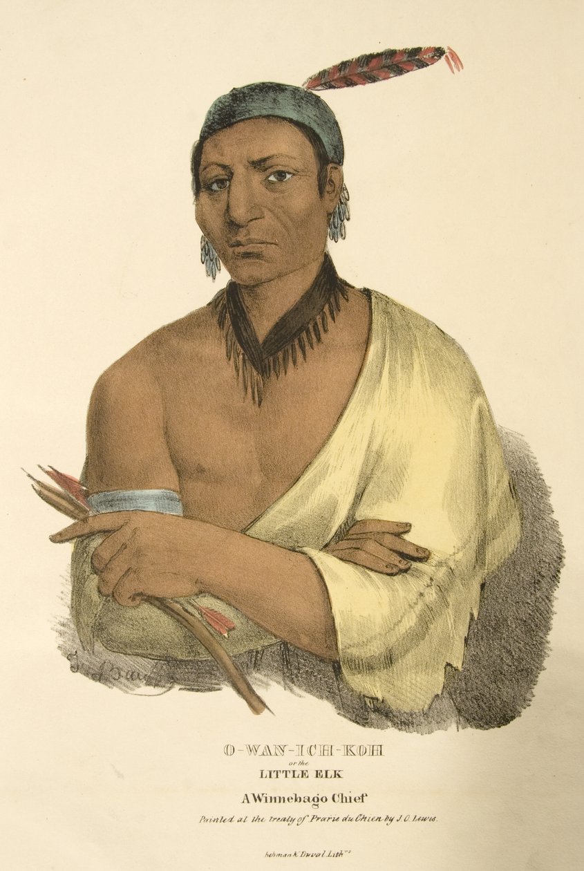 O-wan-ich-koh of de Kleine Eland door James Otto Lewis