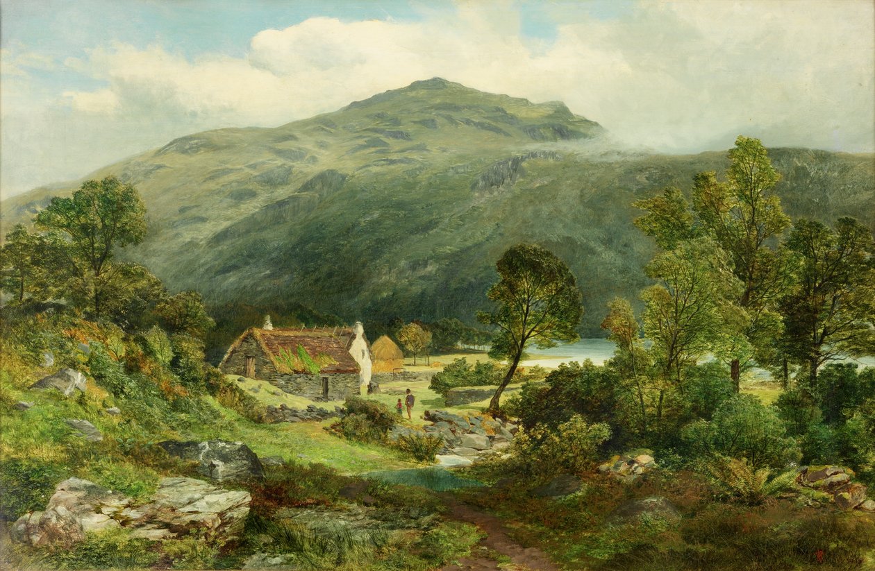 Uitzicht in Borrowdale door James Peel