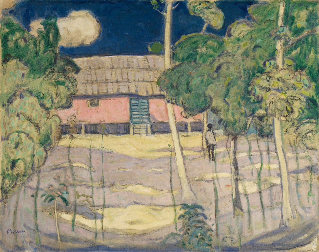 Landschap, Trinidad door James Wilson Morrice