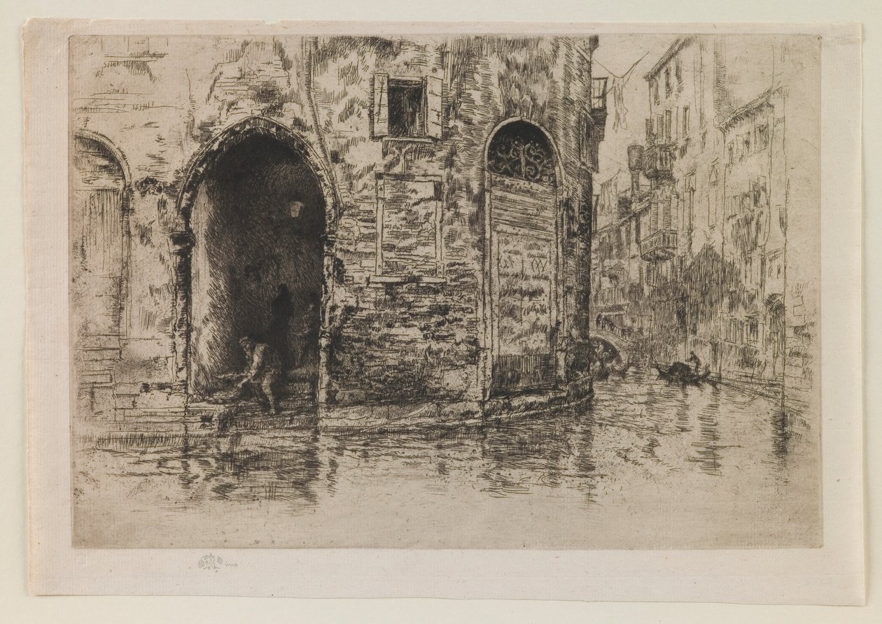 De twee deuropeningen door James Abbott McNeill Whistler