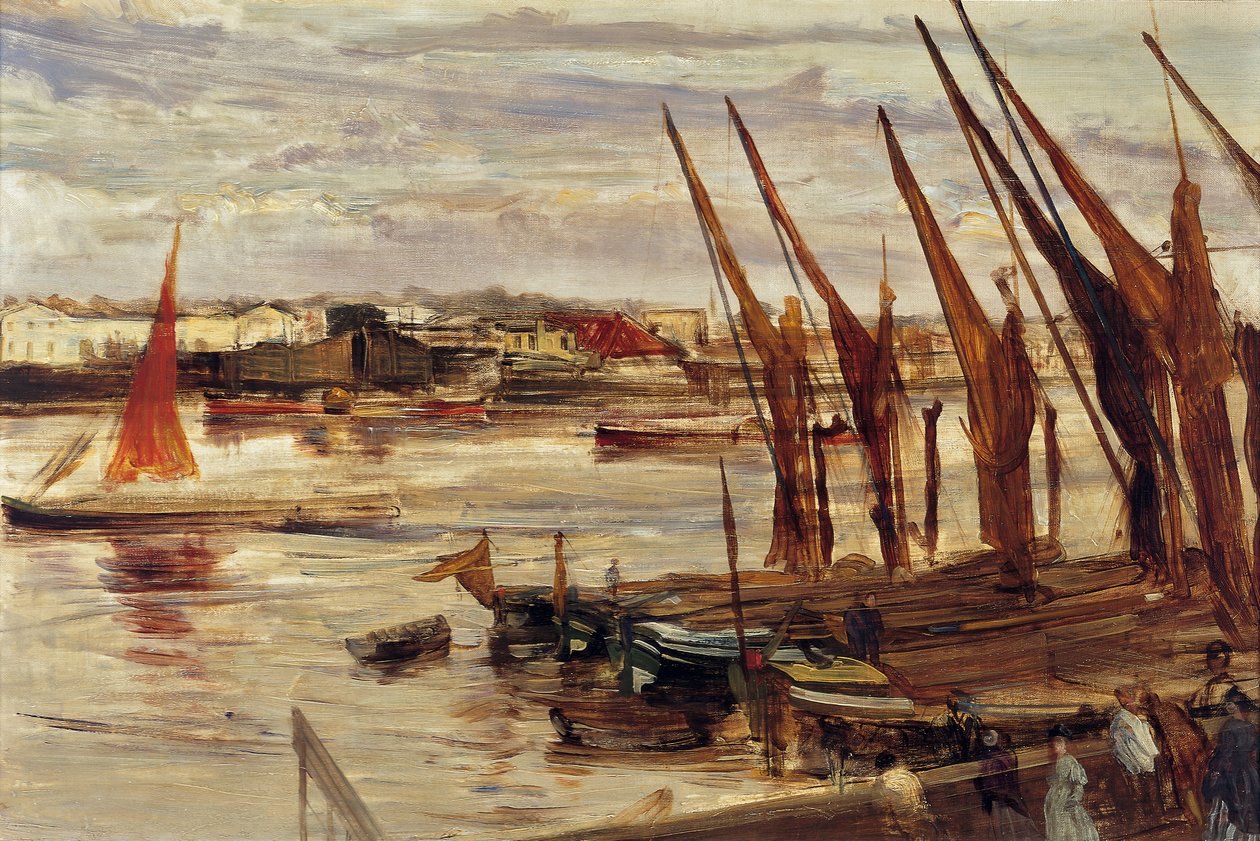 Battersea Reach door James Abbott McNeill Whistler