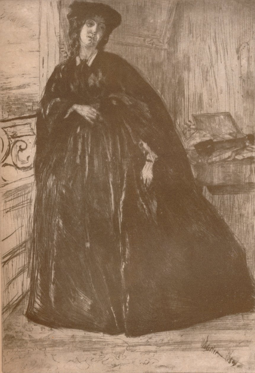 Finette door James Abbott McNeill Whistler