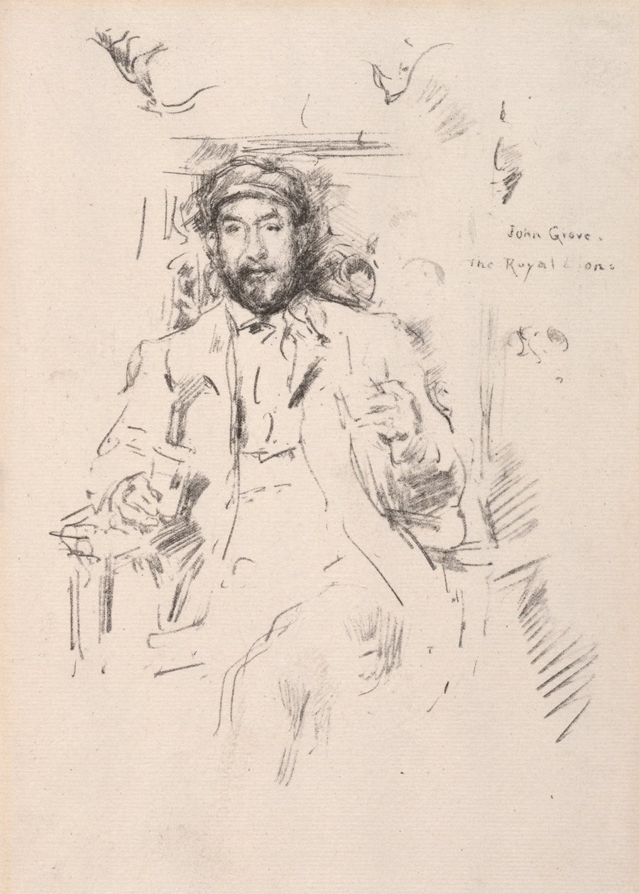 John Grove door James Abbott McNeill Whistler
