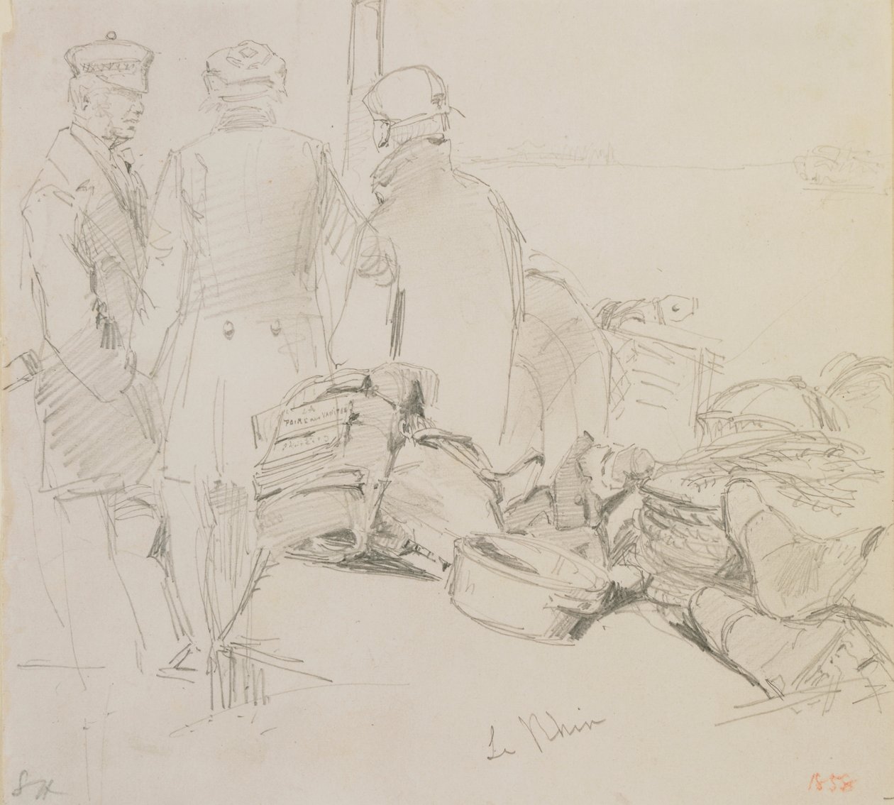 De Rijn door James Abbott McNeill Whistler