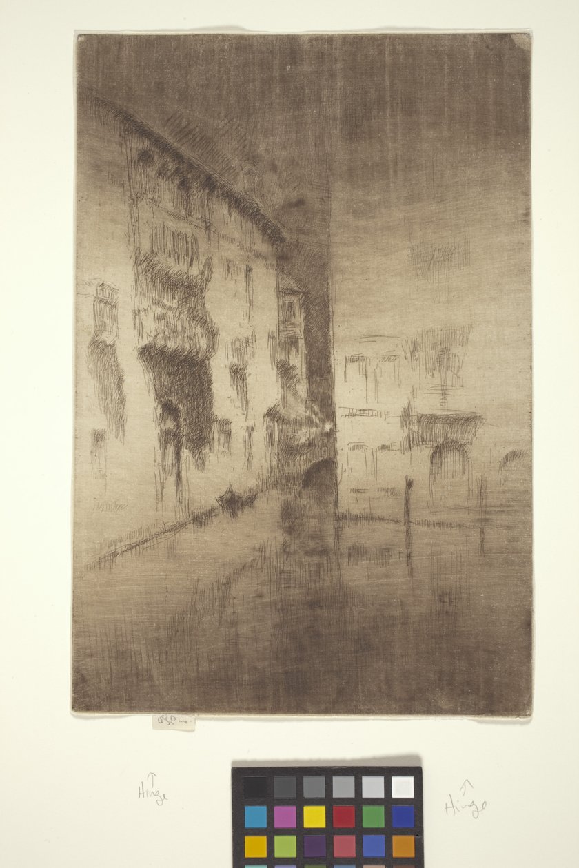 Nocturne: Paleizen door James Abbott McNeill Whistler