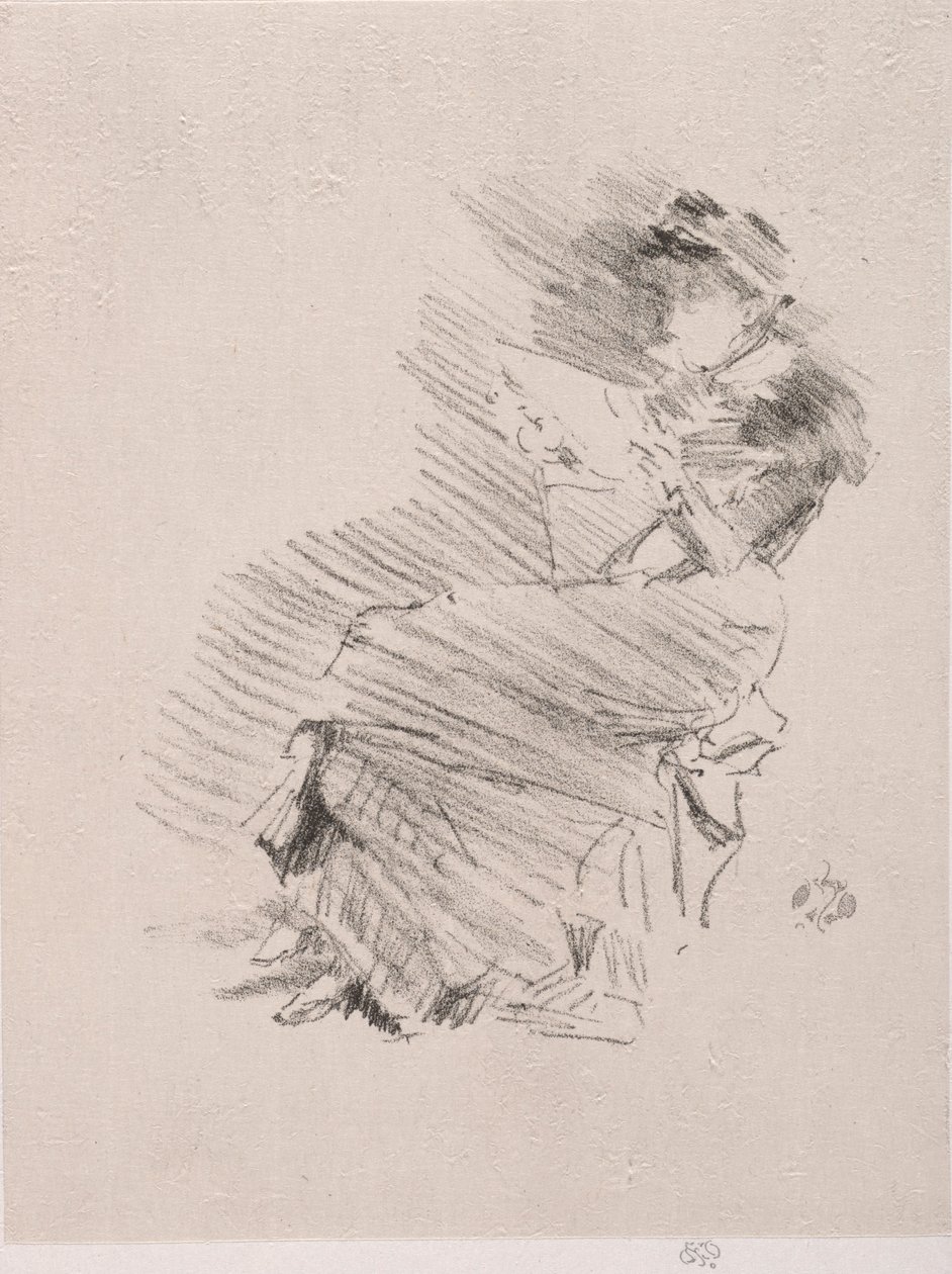Lezen door James Abbott McNeill Whistler
