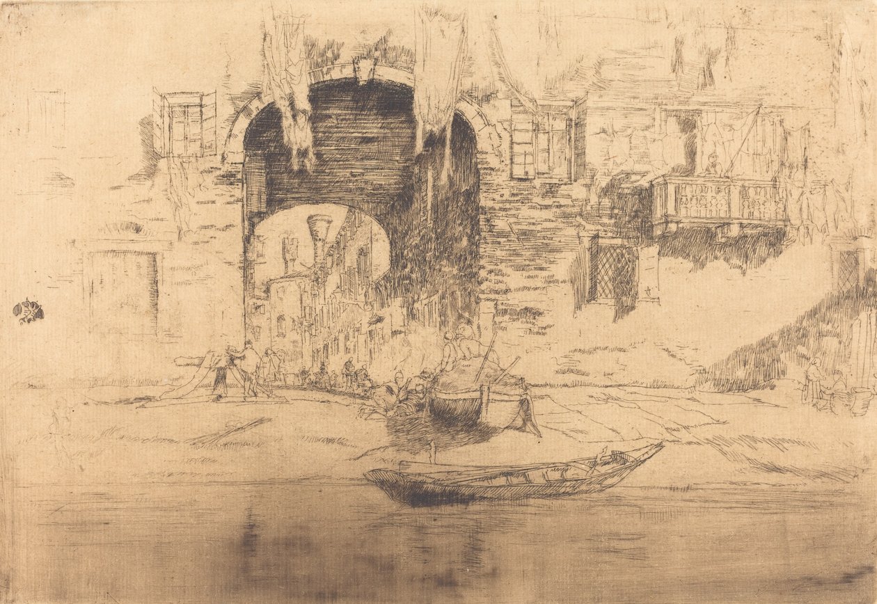 San Biagio door James Abbott McNeill Whistler