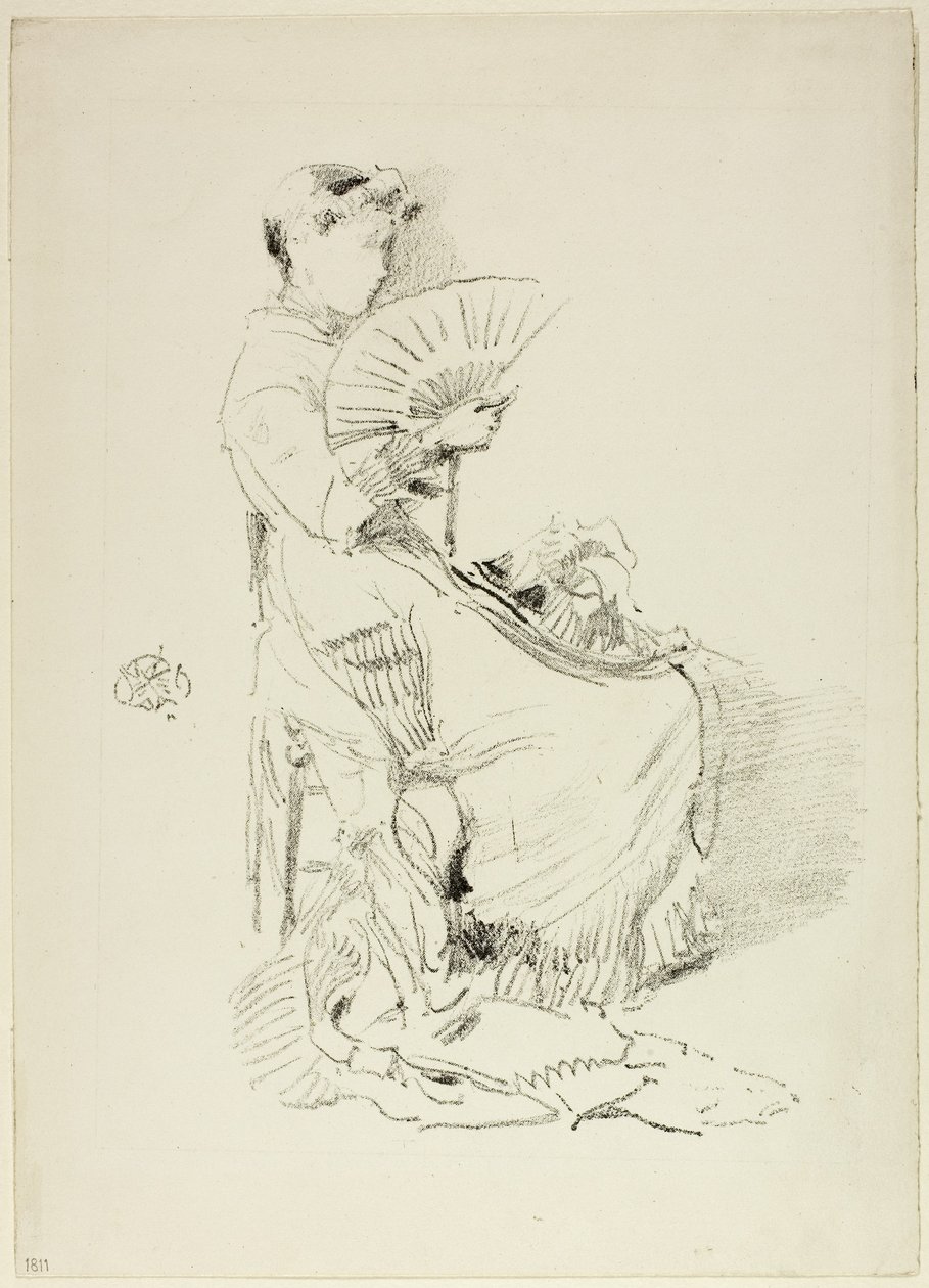 De Waaier door James Abbott McNeill Whistler