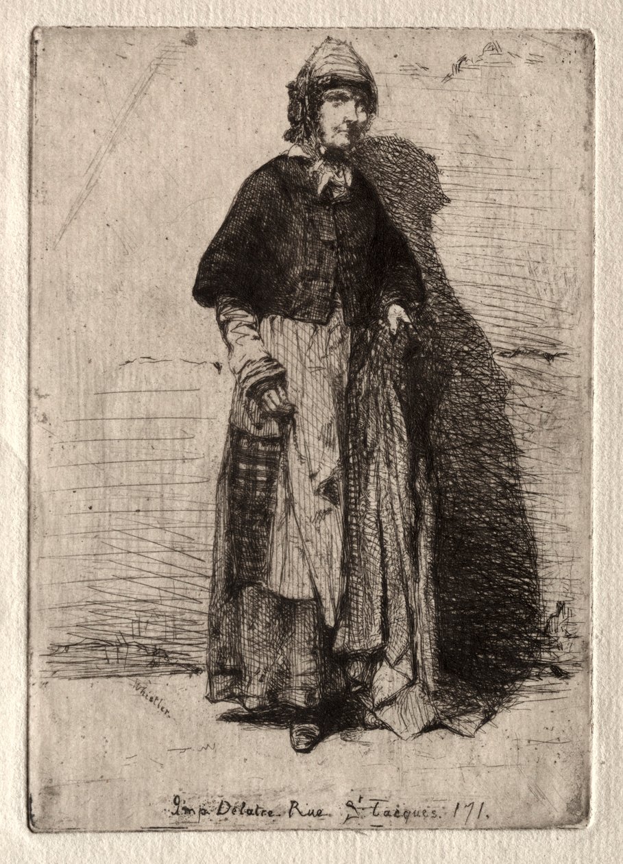 De moeder Gerard door James Abbott McNeill Whistler