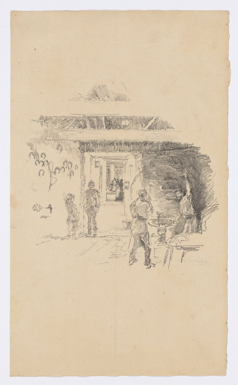 De Bandenmaker door James Abbott McNeill Whistler