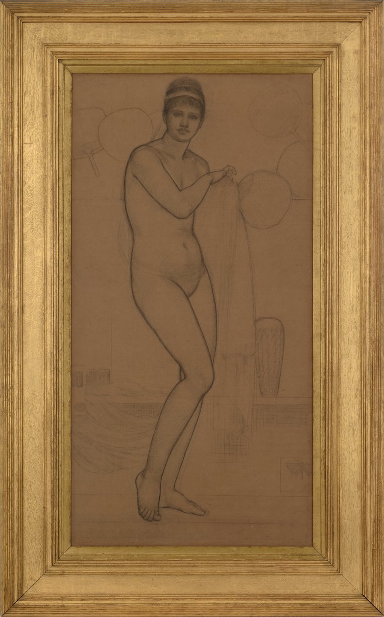 Venus staand naakt, 1869 door James Abbott McNeill Whistler