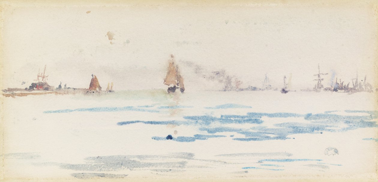 Zuiderzee door James Abbott McNeill Whistler