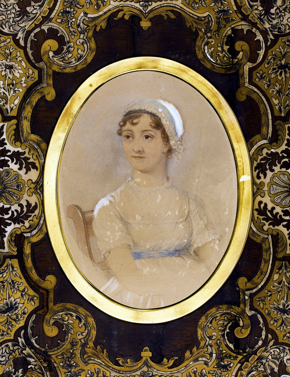Jane Austen (1775-1817) door James Andrews