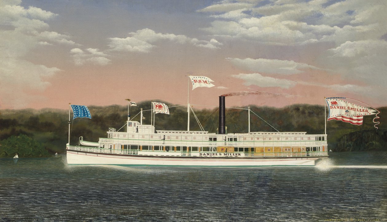 Daniel S. Miller (stoomboot) door Bard door James Bard