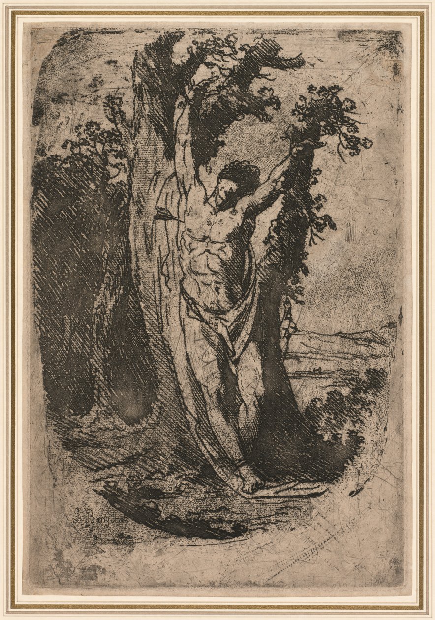 Sint Sebastiaan, ca. 1776 door James Barry