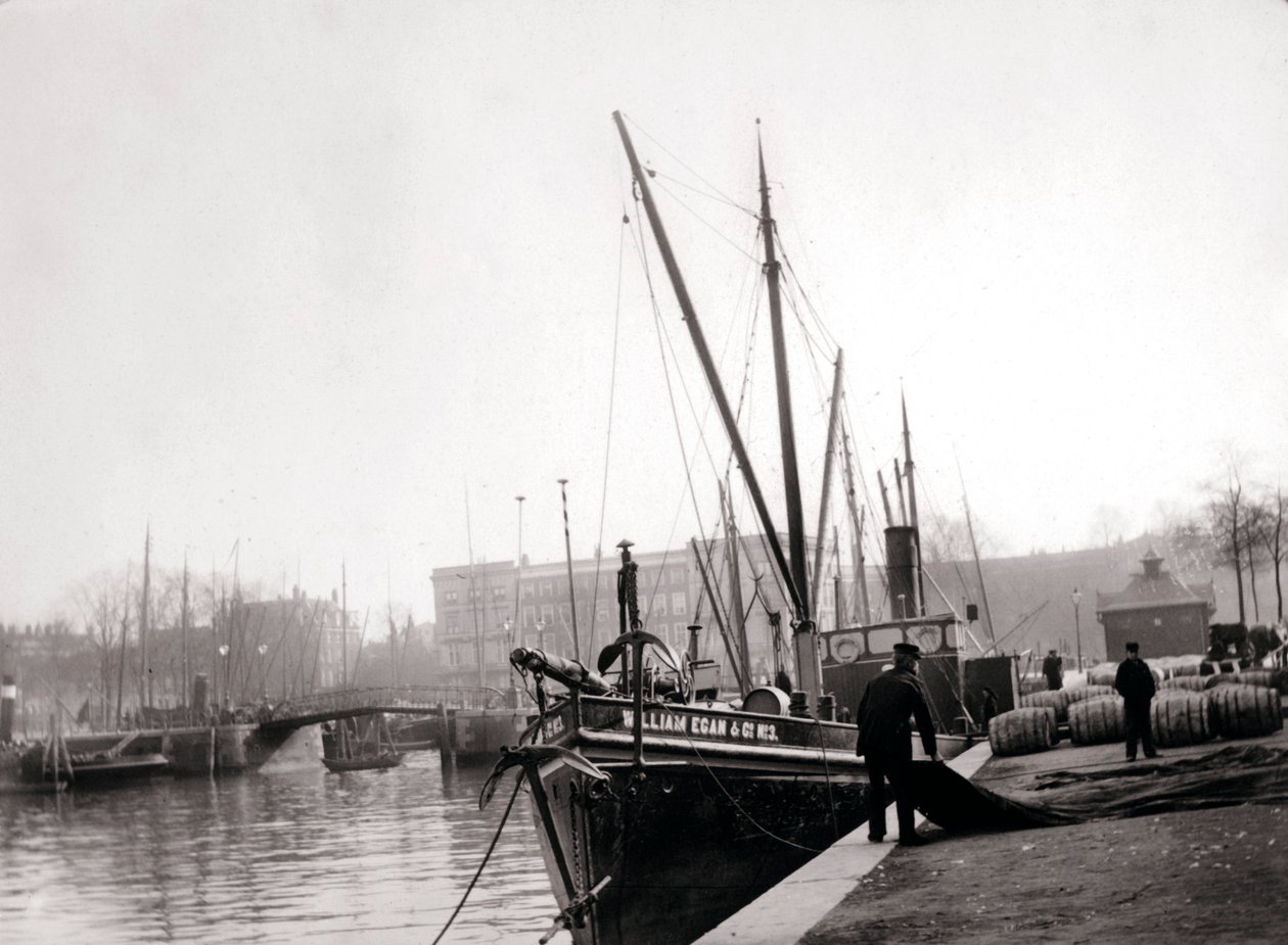 Kanaalboten, Rotterdam door James Batkin