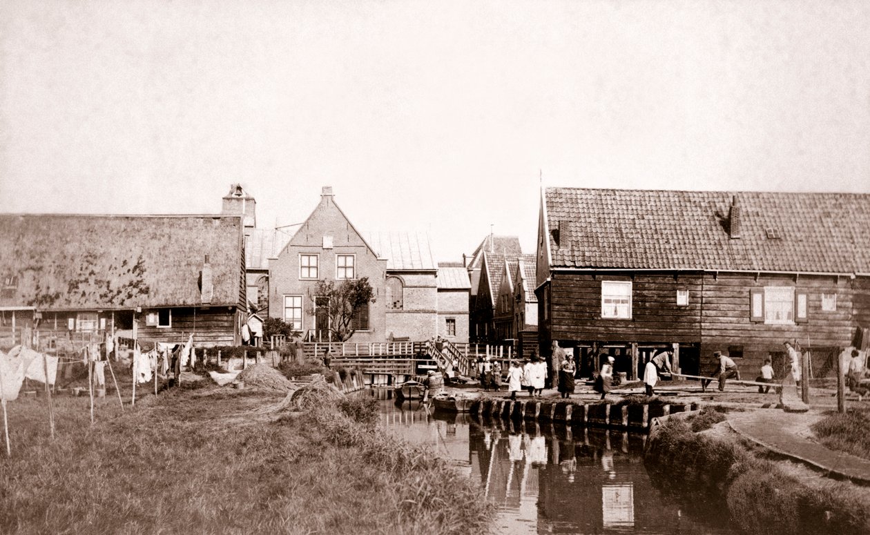 Marken Eiland, Nederland, 1898 door James Batkin