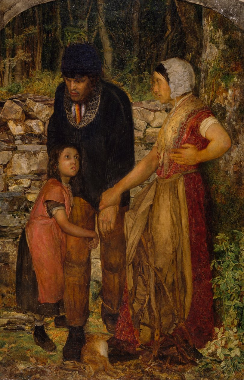 Het protest van de vrouw, 1858 door James Campbell