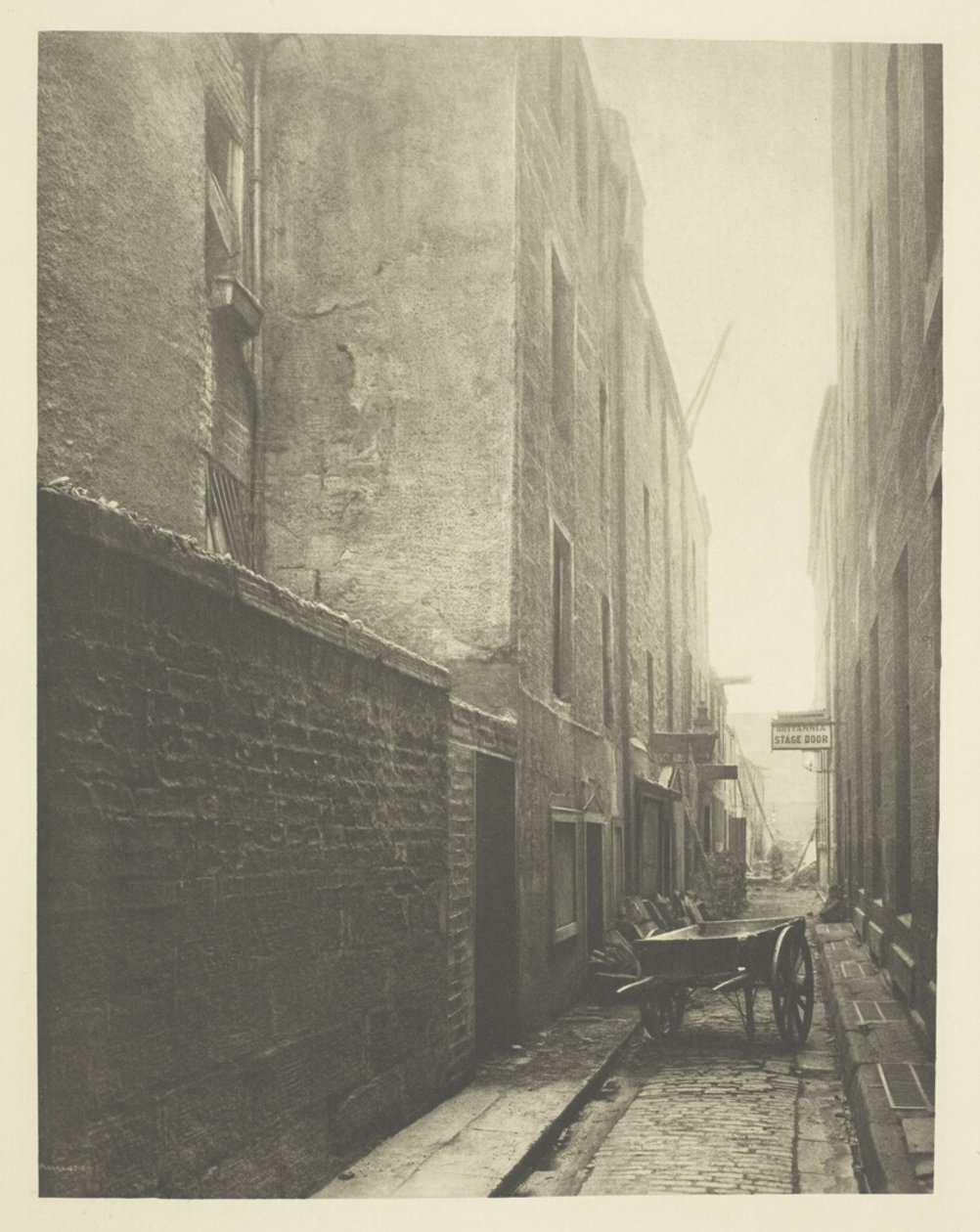 Back Wynd van Trongate door James Craig Annan